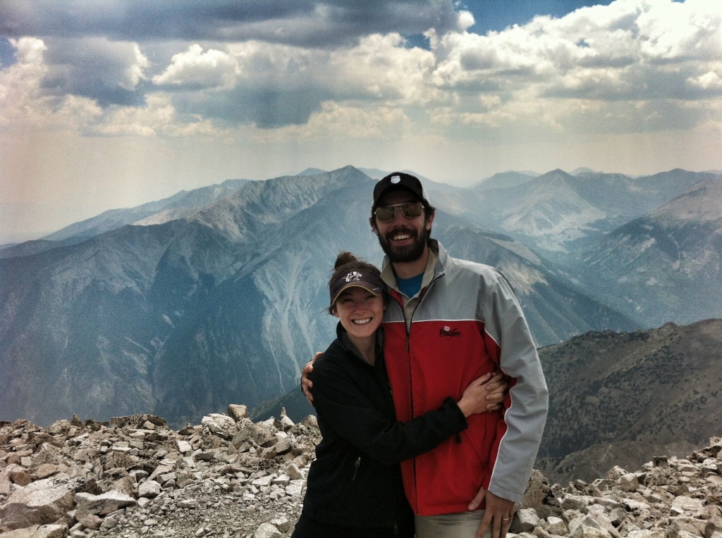 Climbing our first fourteener – Mt. Princeton
